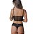 Conjunto de Lingerie Vivíssima Júlia Sem Bojo Preto - Imagem 2
