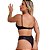 Conjunto de Lingerie Vivíssima Paloma Básico com Bojo Preto - Imagem 2