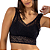 Cropped Vivíssima Patrícia com Renda sem Bojo e sem Aro Preto - Imagem 3