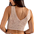 Cropped Vivíssima Patrícia com Renda sem Bojo e sem Aro Base - Imagem 2