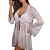 Robe de Tule com Renda Vivíssima Sofia Branco - Imagem 1