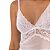 Camisola de Tule e Renda Vivíssima Branca - Imagem 3