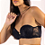 Conjunto de Lingerie Vivíssima Tomara que Caia com Renda Preto - Imagem 3