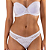 Conjunto de Lingerie Vivíssima Tomara que Caia com Renda Branco - Imagem 4