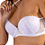 Conjunto de Lingerie Vivíssima Tomara que Caia com Renda Branco - Imagem 3
