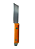 FACA INOX PARA GESSO CABO MADEIRA - Imagem 1