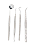 KIT CLINICO KOLORIT 3PCS METALICO 6B INVENT - Imagem 1