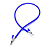 CORRENTE PARA GUARDANAPO DE SILICONE AZUL CONFORT ODONTO - Imagem 1
