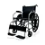 Cadeira de Rodas Manual Até 100kg Com Encosto Rebatível D100 POP Dellamed - Imagem 1