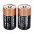 Pilha Alcalina Grande D Com 2 Unidades - Duracell - Imagem 1