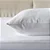 Kit Protetor de Travesseiro 50x90cm Buddemeyer Maison II Algodão Branco 2 peças. - Imagem 1
