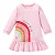 Vestido arco-iris rosa - Imagem 7