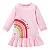 Vestido arco-iris rosa - Imagem 1