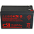 Bateria CSB 12v 9ah estabilizadores, UPS, som, brinquedos, carrinho infantil - Imagem 1