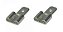 Adaptador faston F2 para F1 kit com 3 pares - Imagem 2
