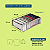 Organizador Colmeia Cristal Premium G (10x25x40cm) 633 Vb Home - Imagem 2