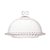 Queijeira de Cristal com Tampa Coração 19,5cm x 13cm - 1702 Lyor - Imagem 3