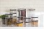 Kit 14 Potes Herméticos Quadrados Lumini 480 / 1000 / 2200ML 	1944 PARAMOUNT - Imagem 1