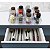 Kit 4 Potes Organizadores Multiuso Gavetas Modular Acrimet Acrimet 972 - Imagem 5