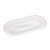 Travessa Oval de Cristal Linha Coração 25x13x2,5cm 1701 Lyor - Imagem 1