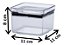 Kit 10 Potes Herméticos Quadrados Lumini 480,1000,2200ML 1942 PARAMOUNT - Imagem 5