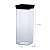 Kit 14 Potes Hermético Quadrado Lumini Black 480/1000/2200ML 1949  PARAMOUNT - Imagem 5