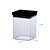 Kit 14 Potes Hermético Quadrado Lumini Black 480/1000/2200ML 1949  PARAMOUNT - Imagem 4
