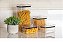 Kit 4 Potes Herméticos Retangular Lumini 580/1300/2600ML 1951  PARAMOUNT - Imagem 1