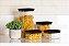 Kit 4 Potes Hermético Retangular Black 580/1300/2600ML 1954 PARAMOUNT - Imagem 1