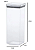 Mini Pote Hermético Organizador Lumini Quadrado 340ml 1979 PARAMOUNT - Imagem 3