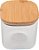 Pote de Vidro Para Alimentos Hermético 650 ml Com Tampa de Bambu 7375  MIMO - Imagem 6