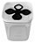 Kit 4 Porta Tempero Condimento Dosador Tampa Giratoria 300ml INJEPLASTEC 100 - Imagem 6