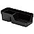 Porta Detergente e Esponja Liso Preto Cozinha 20,3x6x8,9 Nitron 	545.012.003 - Imagem 1