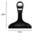 Rodinho De Pia Cozinha Uz Rodo Seca Pia De 16cm Preto 	UZ7027-PR Uzutil - Imagem 2