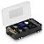 Box Caixa Organizadora C/ Divisórias MDC 8002 25396 Arqplast - Imagem 2