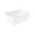 Caixa Organizadora Cesto Decorativo Multiuso Pequeno Branco CXOR01PB Keita - Imagem 1