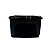 Caixa Organizadora Multiuso Decorativa 80 L Preta RISCHIOTO 6128eco - Imagem 1