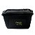 Caixa Organizadora Multiuso Decorativa Grande 50 L Preta 6117ECO  RISCHIOTO - Imagem 4