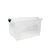 Caixa Organizadora Multiuso Grande Alta 30 L Transparente 0129 RISCHIOTO - Imagem 4