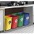 4 Cestos Seletivos 24 Litros Cor Azul, Vermelho, Verde e Amarelo Acrimet 574.0 - Imagem 4