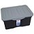 Kit 2 Caixas Organizadoras Multiuso C/ Tampa Preta  5 L  25468PM Arqplast - Imagem 3