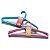 Cabide Infantil Bebe Rosa Com 5 Pçs 30x13,5 Cm Reforçado Injeplastec 21 - Imagem 4