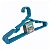 Cabide Infantil 5 Pçs Azul Reforçado 28x14cm REF057 Trioplast - Imagem 5