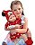 Boneca Classic Dolls Recém Nascido Minnie Vinil 5162 Roma - Imagem 5