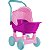 Brinquedo Carrinho de Bebe Cry Babies Rosa 64 Cm Cotiplas 2714 - Imagem 2