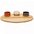 Conjunto 3 Petisqueiras Com Bandeja de Bambu 33x25x4cm Lyor - Imagem 1