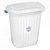 Cesto para Roupa Transparente 46,4 Litros Com Tampa Sanremo 265 SANREMO - Imagem 1