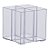 Organizador Multiuso c/ 4 Divisórias 10 x 10 x 10 ref 1251 cm Paramount - Imagem 2