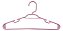 Kit 60 Cabides Infantil Plástico Reforçado 28x14cm Rosa Trioplast - Imagem 5