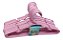 Kit 60 Cabides Infantil Plástico Reforçado 28x14cm Rosa Trioplast - Imagem 4